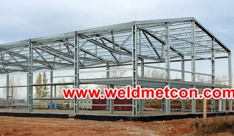 frame steel halls