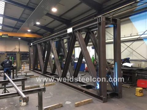 welding steel construction
