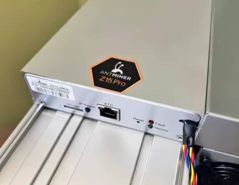 Antminer z15 pro 840KSol ZEC zcash ZEN Asic  Antminer Z15 420 kh